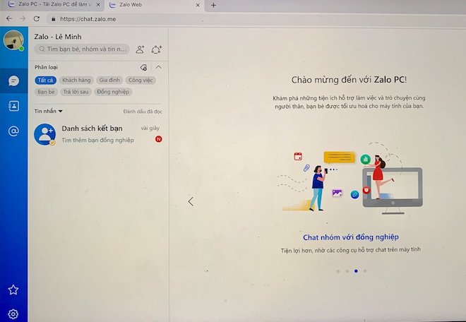Đến thời điểm hiện tại VNG vẫn chưa tiến hành nộp hồ sơ xin cấp phép mạng xã hội cho Zalo - Ảnh chụp màn hình