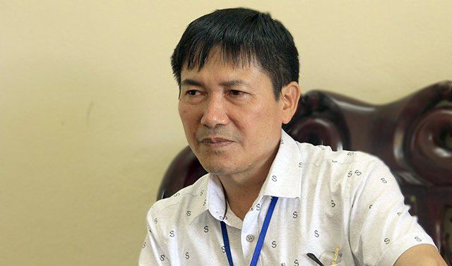 Ông Dương Văn Nhuận (54 tuổi), Chủ tịch UBND xã Minh Trí. Ảnh: Q.P