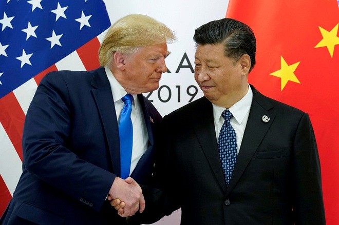 Căng thẳng thương mại giữa Mỹ và Trung Quốc tiếp tục leo thang. Ảnh: Reuters