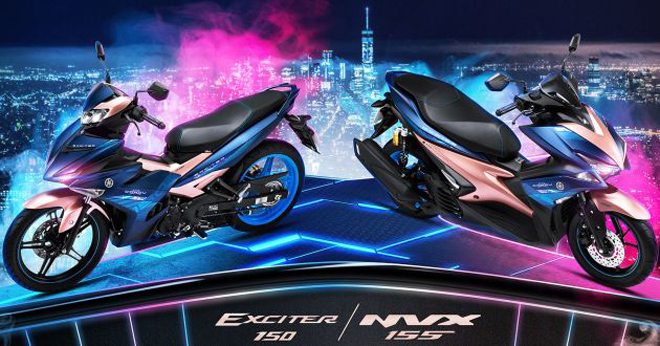 Yamaha&nbsp;sẽ ra mắt phiên bản&nbsp;Doxou của hai mô hình Yamaha Exciter 2019 và NVX 155 tại Malaysia