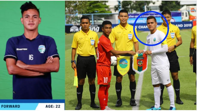 Freitas của U15 Timor Leste được cho là đã 22 tuổi và từng tham dự AFF Cup 2018