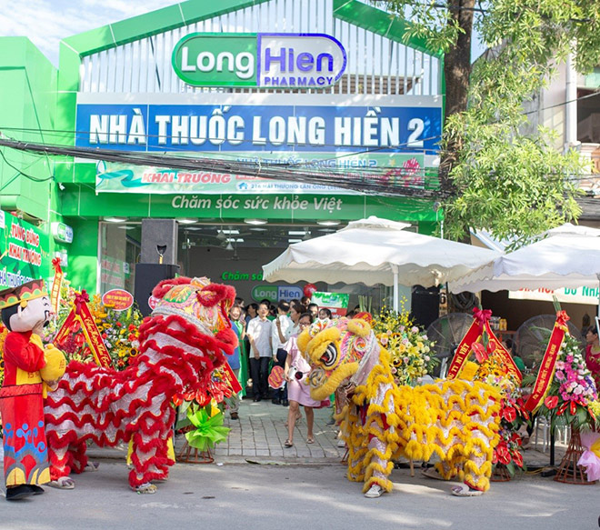 Nhà thuốc Long Hiền khai trương cơ sở 2 tại khu vực Bệnh viện đa khoa tỉnh