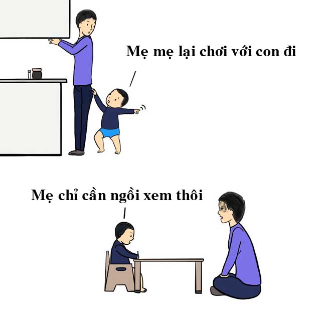 Những tình huống hài hước khi con càng lớn khiến cha mẹ đau đầu - 2