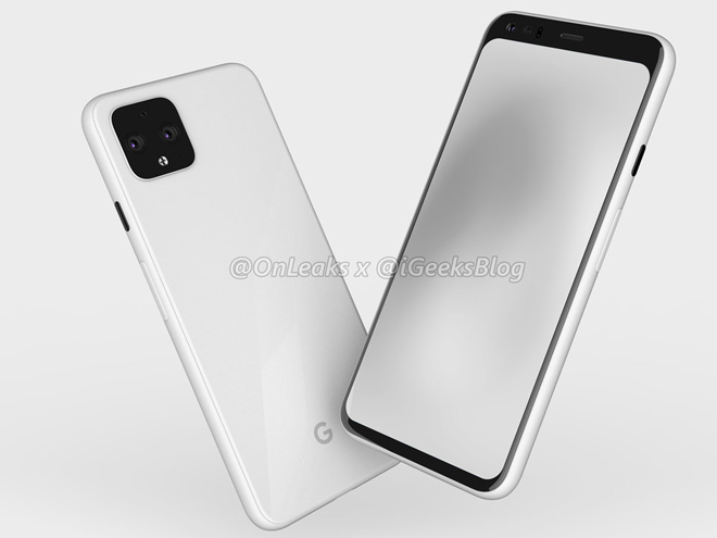 Pixel 4 cũng sẽ có camera sau vuông.