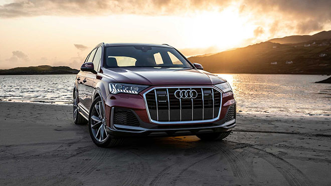 Ngắm nhìn Audi Q7 2020  phiên bản facelift với màu đỏ rượu đầy lạ lẫm - 6