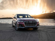 Ngắm xe - Ngắm nhìn Audi Q7 2020  phiên bản facelift với màu đỏ rượu đầy lạ lẫm