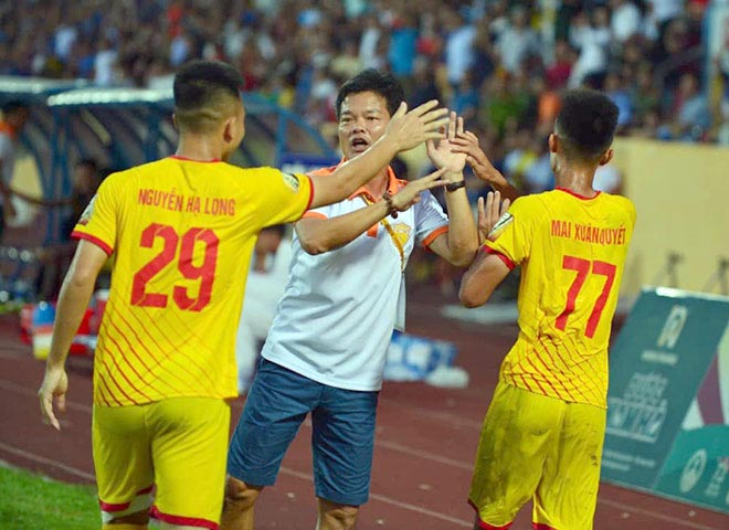 Nam Định FC đang chơi rất hay trên sân nhà tại V-League