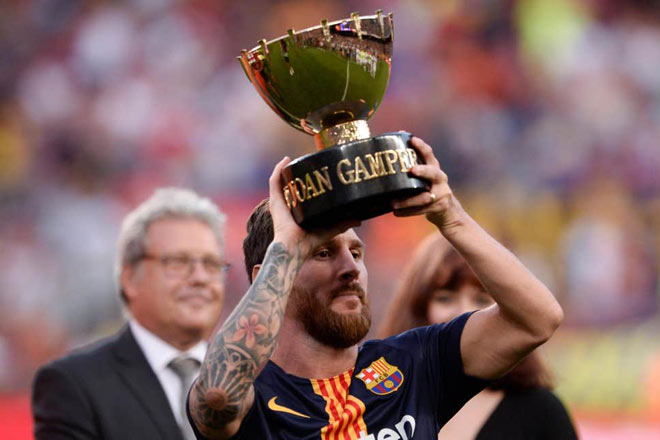 Messi là cầu thủ duy nhất ghi bàn trong 6 trận tranh Joan Gamper Cup liên tiếp