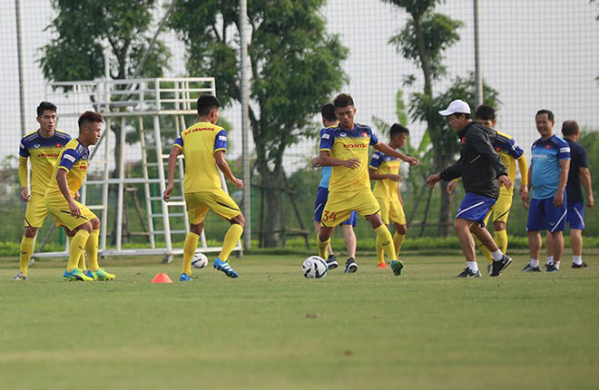 Các tuyển thủ U23 Việt Nam tiếp tục tập trung ngắn hạn để chuẩn bị cho SEA Games 30