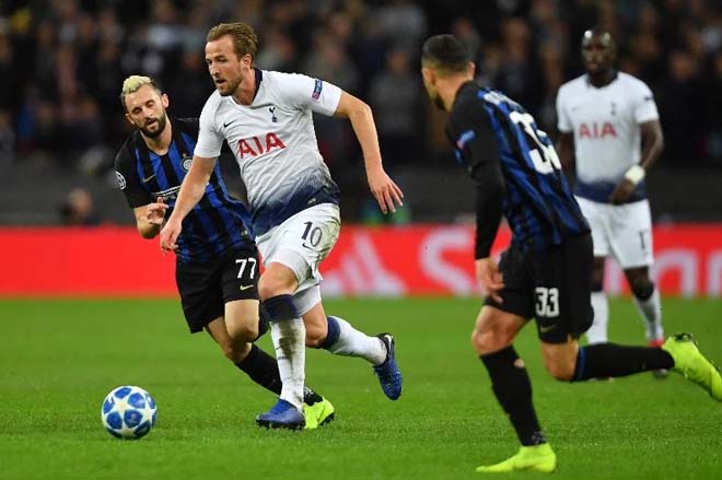 Trận đấu giữa Tottenham và Inter diễn ra hấp dẫn