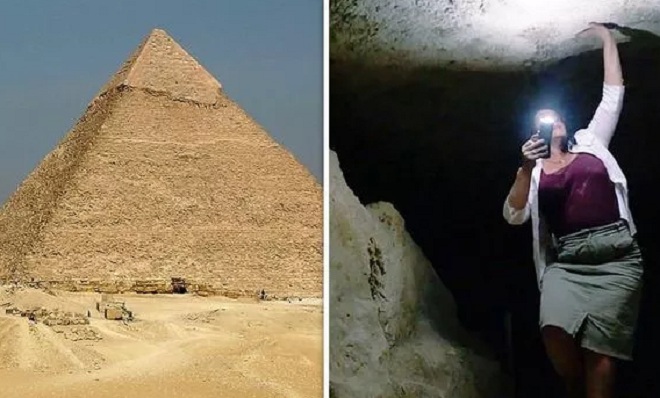 Khoảnh khắc hãi hùng khi khám phá Đại kim tự tháp 4.500 năm - 1