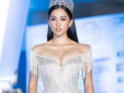 Thời trang - Nhiều người đẹp chọn váy trễ nải gây chú ý ở chung kết Miss World Việt Nam