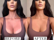 Làm đẹp - Tại sao Kim Kardashian bị chỉ trích khi make up vùng da cháy nắng?