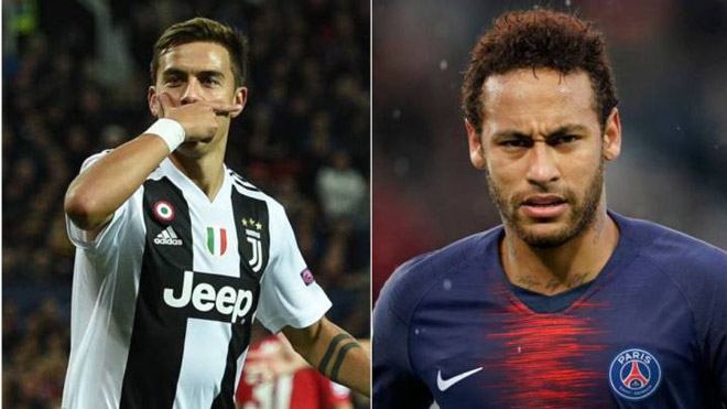 Sẽ có hợp đồng trao đổi Dybala-Neymar giữa Juventu và PSG?