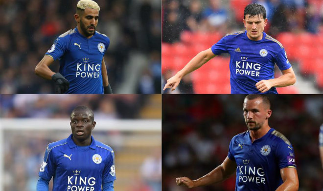 4 cầu thủ mang về cho Leicester núi tiền