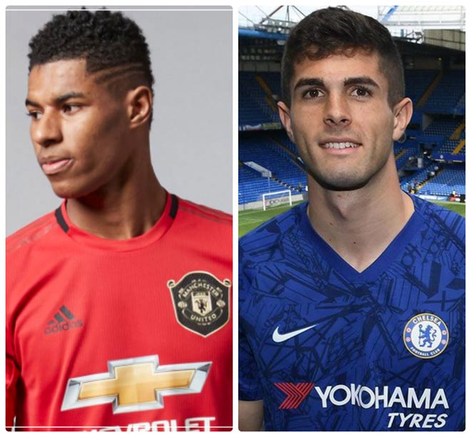 Rashford và Pulisic là 2 ngôi sao trẻ được kỳ vọng lớn ở đại chiến MU - Chelsea sắp tới