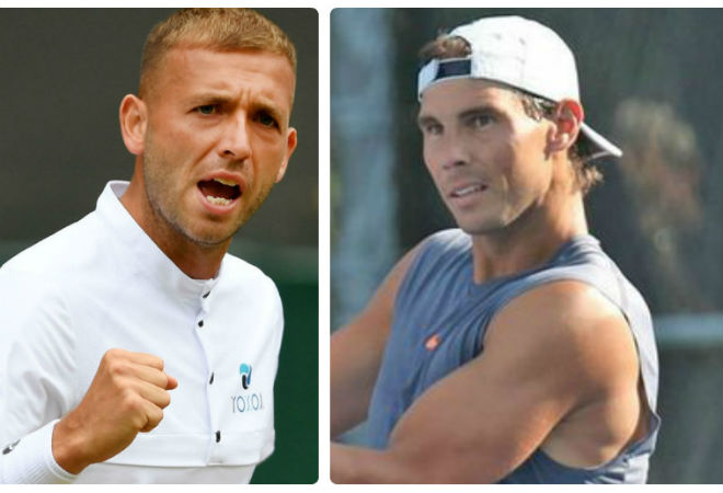 Dan Evans khó tạo bất ngờ trước Nadal