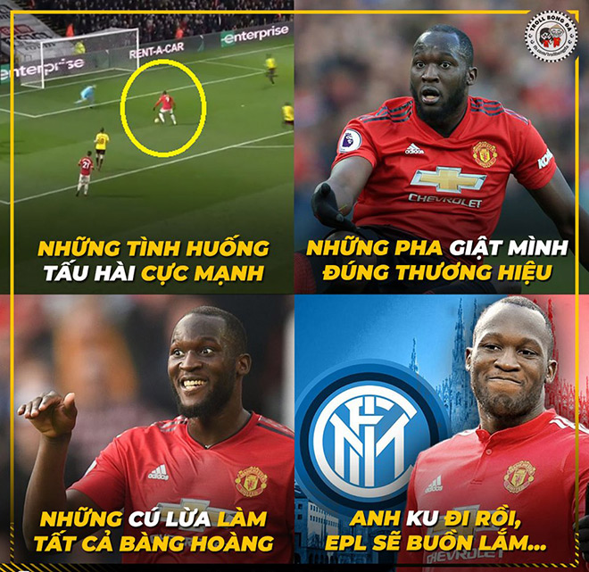 Lukaku chia tay MU chắc fan Ngoại hạng Anh buồn lắm.