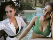 Đời sống Showbiz - Ca nương Kiều Anh 'đốt mắt' người nhìn với ảnh bikini khoe ngực căng đầy