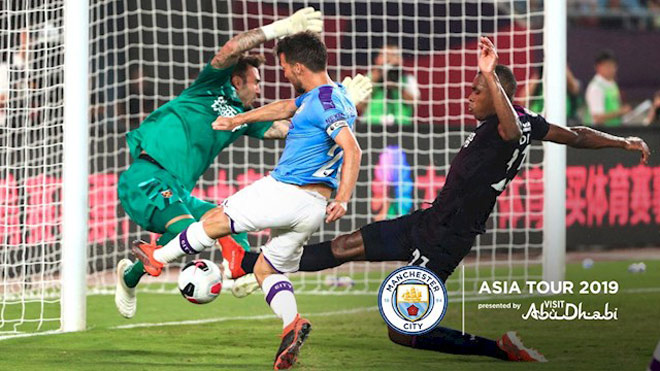 Man City từng vùi dập West Ham 4-1 khi tham dự giải giao hữu Premier League Asia Trophy ở Trung Quốc