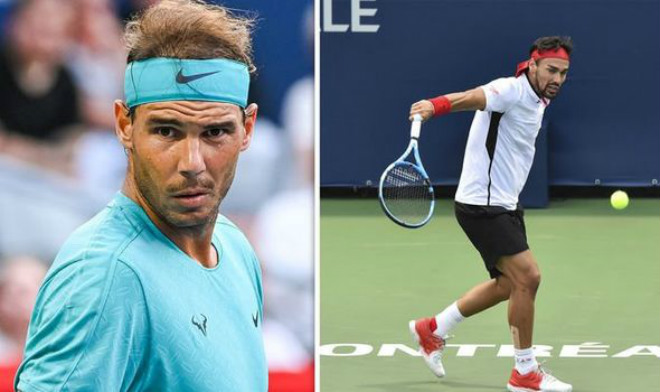 Nadal ngược dòng đánh bại Fognini