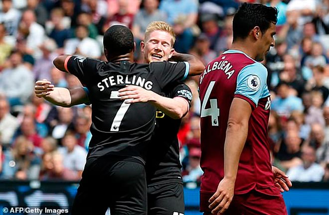 Trực tiếp bóng đá West Ham - Man City: Cú hat-trick ấn tượng (Vòng 1 Ngoại hạng Anh) (Hết giờ) - 21