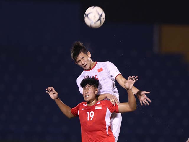 Trực tiếp bóng đá U18 Việt Nam - U18 Singapore: Tấn công những phút cuối trận (Hết giờ)