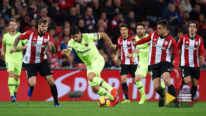 Barca đã không thể thắng Bilbao trong cả 2 lượt trận ở La Liga mùa trước