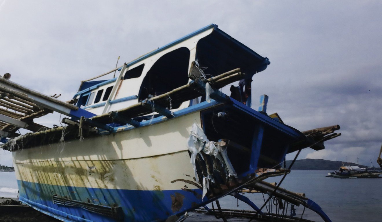 Xác tàu cá Philippines bị tàu Trung Quốc đâm hồi tháng 6