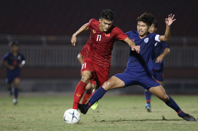 U18 Việt Nam bị U18 Thái Lan cầm hòa và mất quyền tự quyết trước lượt trận cuối cùng&nbsp;