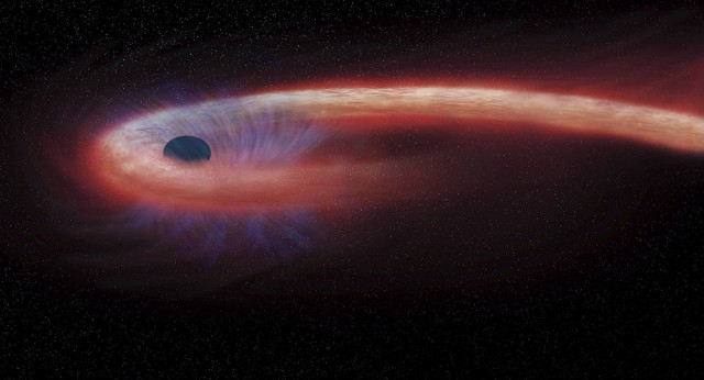 Trong tương lai, một hố đen siêu khối lượng có thể đủ lớn để "nuốt"&nbsp;cả vũ trụ? (Ảnh: AP)