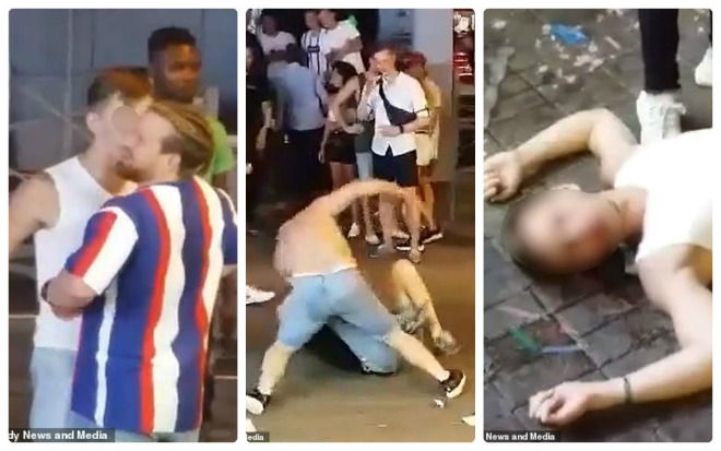 "Cà khịa" võ sĩ MMA, hai thanh niên bị ăn đòn và gục ngay tại chỗ