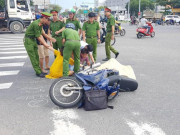 Tin tức trong ngày - Con khóc ngất bên thi thể người cha tử vong dưới bánh xe ben