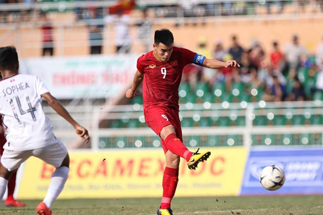 U18 Việt Nam bỏ lỡ khá nhiều cơ hội trong hiệp 1