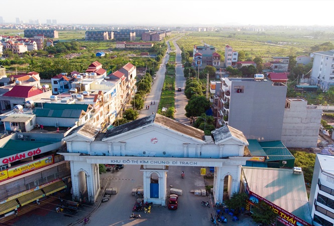 Khu đô thị Kim Chung – Di Trạch (Hoài Đức) vẫn “hoang hóa” sau nhiều năm Ảnh: PV