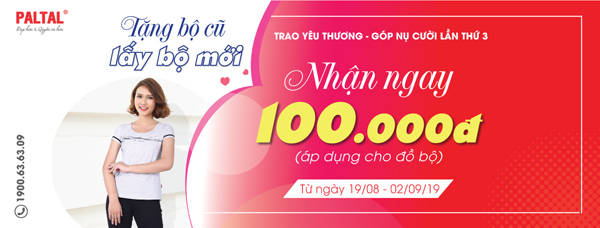 Cùng PALTAL &#34;Trao yêu thương - Góp nụ cười&#34; với chương trình hấp dẫn - 1