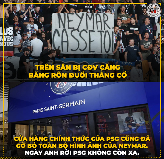 Ngày Neymar rời PSG không còn xa nữa.
