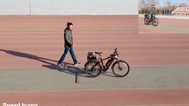 Xe đạp tự lái được nhờ chip thông minh