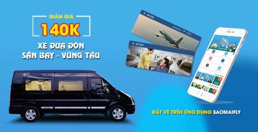 Xe limousine đi Vũng Tàu, ảnh Saomaifly