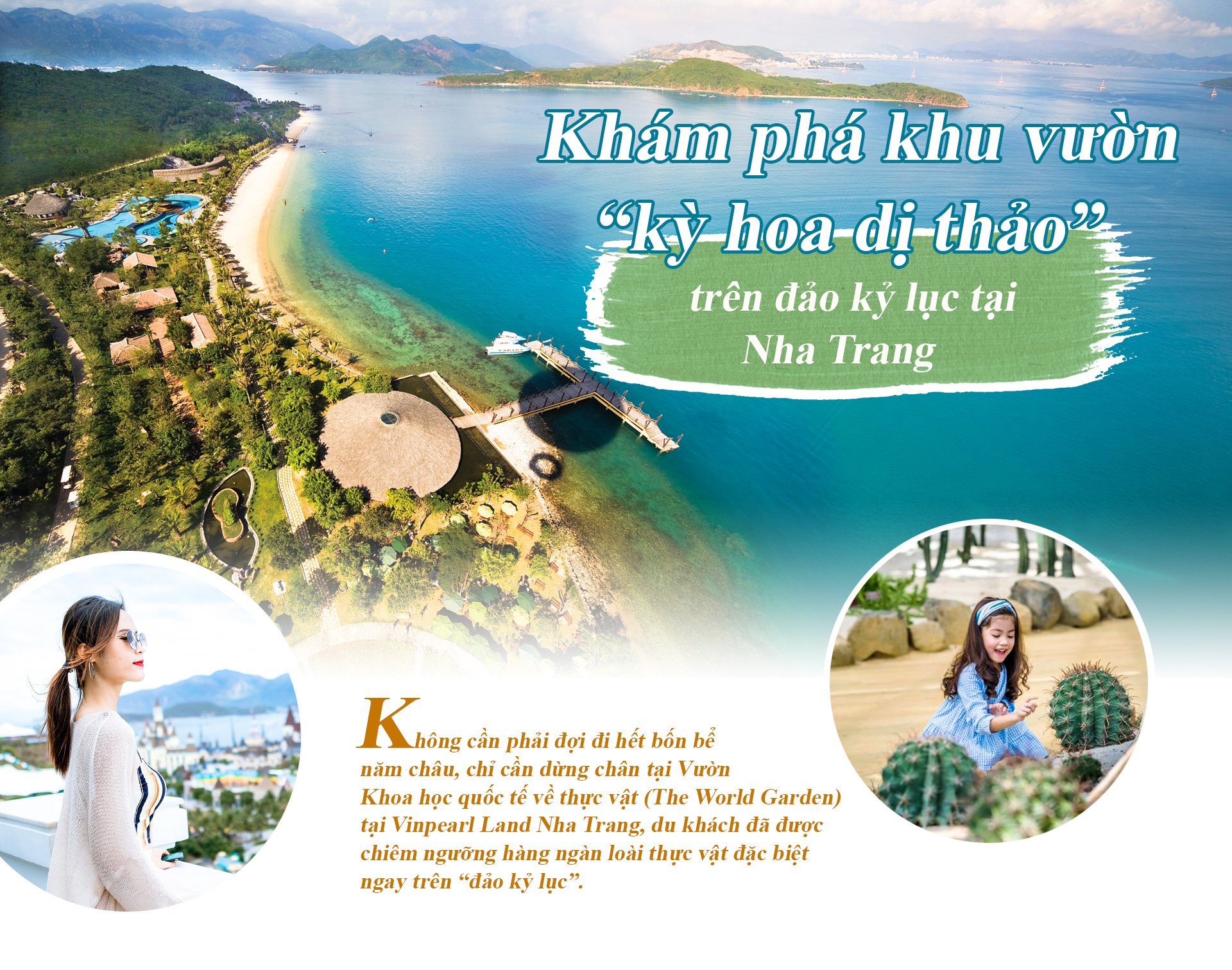 Khám phá khu vườn “kỳ hoa dị thảo” trên đảo kỷ lục tại Nha Trang - 1