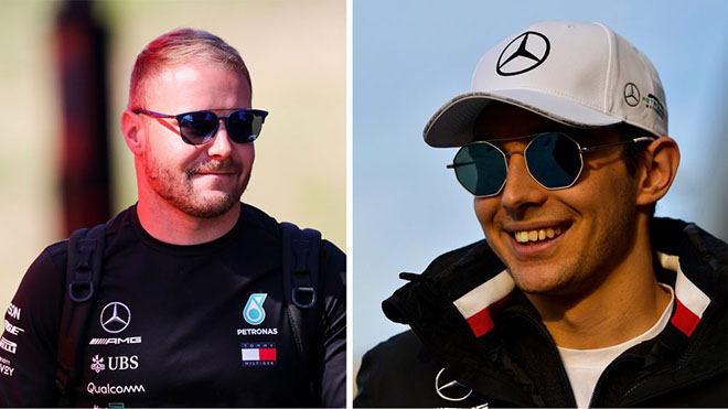 Mercedes sẽ lựa chọn Bottas hay Ocon cho năm 2020?