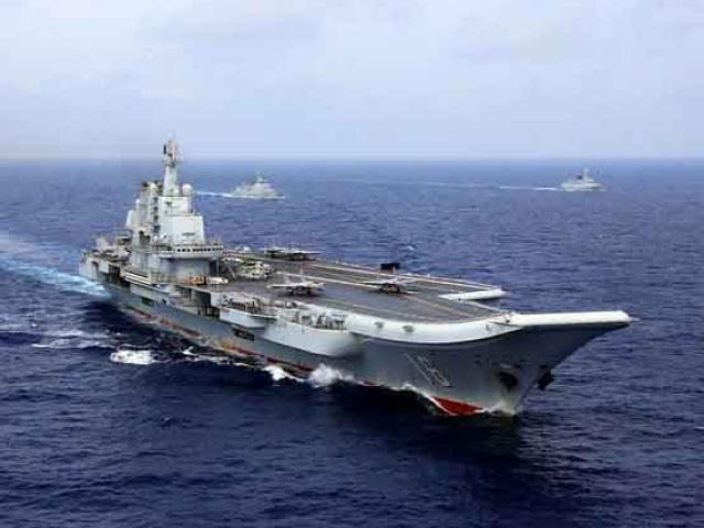 Hình ảnh hạm đội tàu sân bay “ẩn” của Trung Quốc