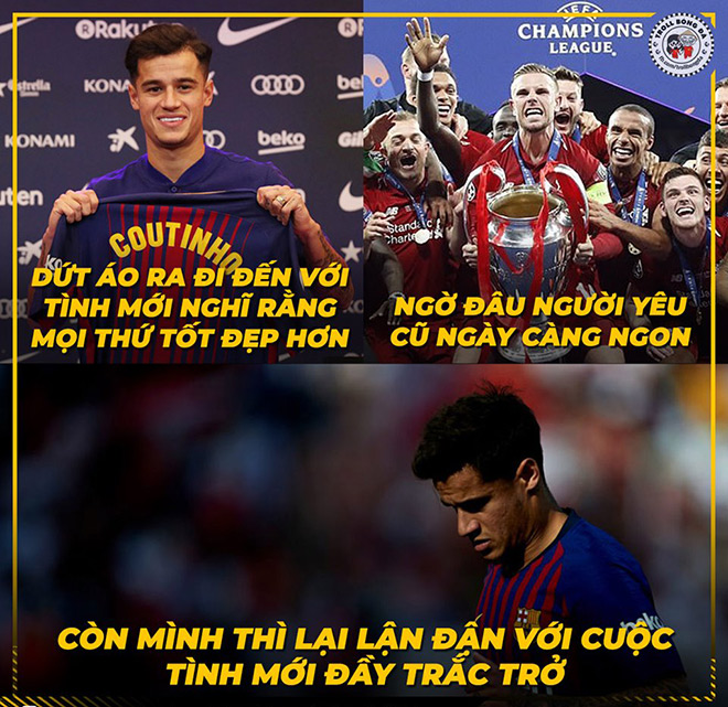 Sự nghiệp lận đận của Coutinho.