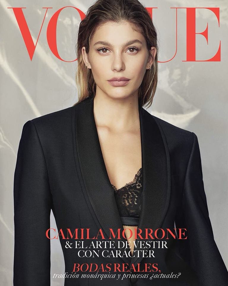 Camila Morrone xuất hiện trên trang bìa Vogue Thổ Nhĩ Kỳ.