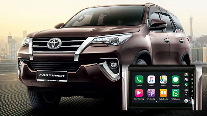 Toyota Innova và Fortuner sẽ được nâng cấp màn hình giải trí 9.0 inch - 1