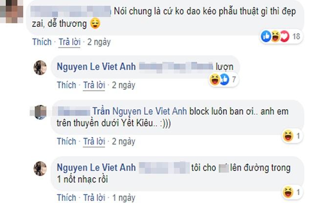 Hành động đáp trả của Việt Anh.