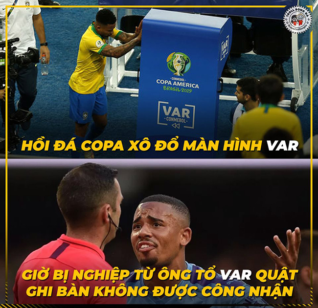 Thanh niên bị VAR &#34;ám&#34; từ Copa America đến Ngoại hạng Anh.