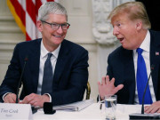 Thời trang Hi-tech - Tim Cook ăn tối cùng ông Trump, xin được giảm thuế