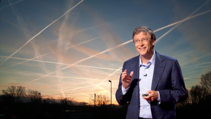 Tỷ phú Bill Gates tính dùng bụi "che phủ" Mặt Trời để ngăn bức xạ độc hại chiếu xuống Trái Đất (Ảnh: News Punch)