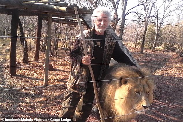 Người đàn ông 70 tuổi chụp ảnh bên cạnh một trong 3 con sư tử cắn chết mình.